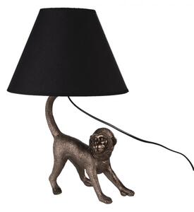 Stolní lampa Monkey s černým stínidlem – 29x27x43 cm