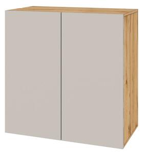 Komoda 2D 80 cm dub apalačský / kašmír Space