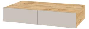 Psací stůl 100 cm dub apalačský / kašmír Space