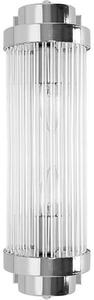 Moosee Column nástěnné svítidlo 2x40 W průhledná-stříbrná MSE010100360