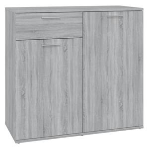 Příborník šedý sonoma 80 x 36 x 75 cm kompozitní dřevo