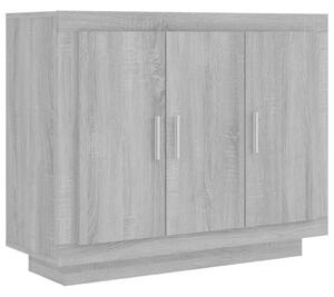 Příborník šedý sonoma 92 x 35 x 75 cm kompozitní dřevo