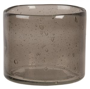 Svícen na čajovou svíčku se zakaleným sklem – 8x10 cm