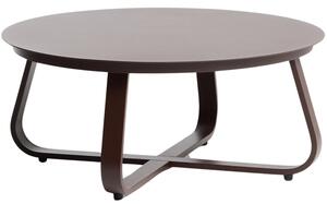 Kave Home Hnědý zahradní stolek Tamaris Ø 80 cm