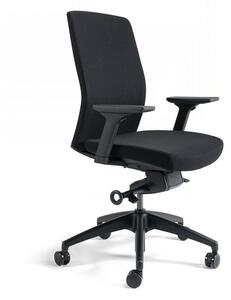 Kancelářská ergonomická židle BESTUHL J2 BP — více barev, bez podhlavníku Černá 201