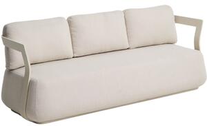 Kave Home Krémová zahradní pohovka Tamaris 217 cm