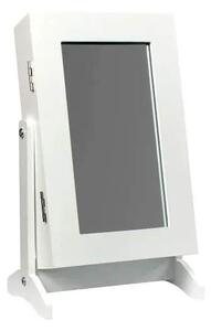 CG Šperkovnice 2v1 stolní skříňka na bižuterii + zrcadlo toaletka 35cm PHO5775