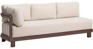 Kave Home Hnědo-béžový zahradní modul Nerano 208 cm