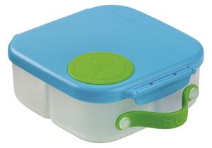B.box, svačinový box pro děti, 1l, modro/zelený
