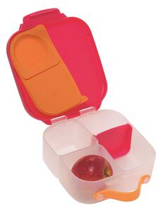 Svačinový box střední, 1l, b.box, růžovo/oranžový