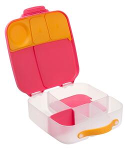 Svačinový box velký, 2l, b.box, růžovo/oranžový