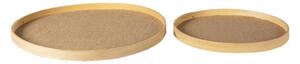 Sada 2 ks podnosů Guus – 40x3 / 31x3 cm