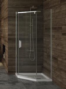 New Trendy New Komfort sprchový kout 80x80 cm chrom lesk/průhledné sklo K-0803