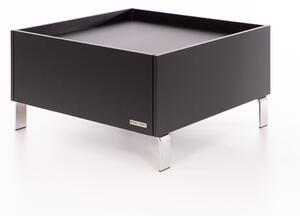 Konferenční stolek Luxury Topmatt - střibrné nohy Konferenční stolek velikost: 100x100x43cm