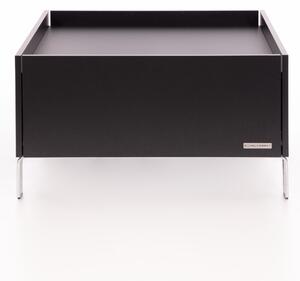 Konferenční stolek Luxury Topmatt - střibrné nohy Konferenční stolek velikost: 90x90x43cm