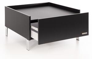 Konferenční stolek Luxury Topmatt - střibrné nohy Konferenční stolek velikost: 80x80x43cm