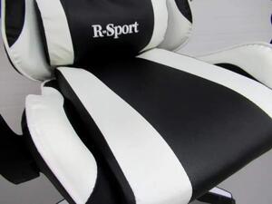 Malatec herní křeslo židle do 110 kg WHITE K3