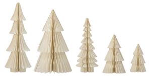 Vánoční dekorace Milan Wood Trees – set 5 ks