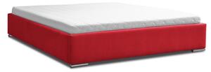 Čalouněná postel SLIM 90x200 cm Odstín látky: Červená (Casablanca 09) - eTapik