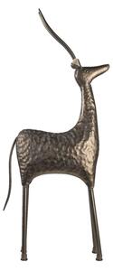Kovová dekorativní socha Antilopa – 41x41x102 cm