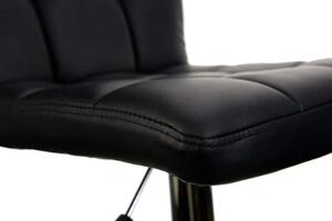 JUKON Barová židle černá D2S