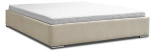 Čalouněná postel SLIM 90x200 cm Odstín látky: Krémová bílá (Casablanca 01) - eTapik
