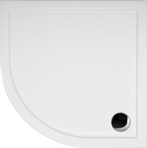 Oltens Vindel půlkruhová sprchová vanička 80x80 cm bílá 16003000