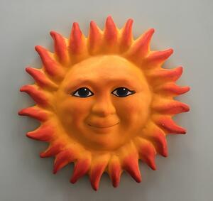 Slunce velké plastické Keramika Andreas