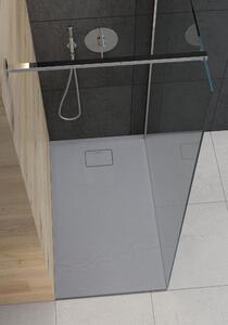 Oltens Bergytan obdélníková sprchová vanička 120x70 cm šedá 15102700