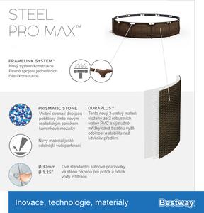 Bestway Steel Pro Max Rattan 3,66 x 1 m 16609