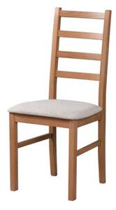 Jídelní židle NILA 8 dub stirling/béžová