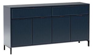 KONDELA Komoda, indigo modrá, STYLE LS 1