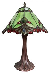 Stolní Tiffany lampa Floris-jan – 31x49 cm
