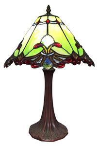 Stolní Tiffany lampa Floris-jan – 31x49 cm