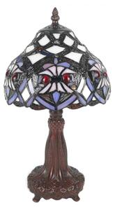 Stolní lampa Tiffany Schuyler – 20x37 cm