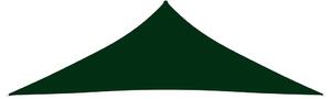 Stínící plachta oxford trojúhelník 3,5x3,5x4,9 m tmavě zelená