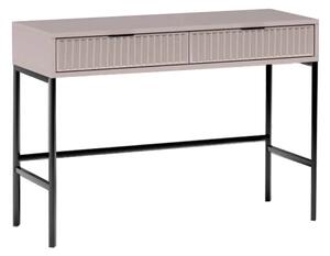 KONDELA Toaletní stolek, cashmere krémová, STYLE LS 9