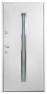 Hliníkové vchodové dveře bílé 110 x 207,5 cm