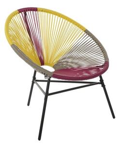 Židle Alvarez (růžověžluté). 1012495