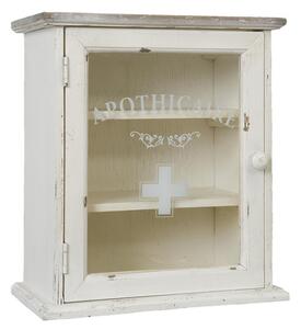 Dřevěná nástěnná lékárnička – 32x18x36 cm