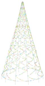 Vánoční stromek na stožár 3 000 barevných LED diod 800 cm