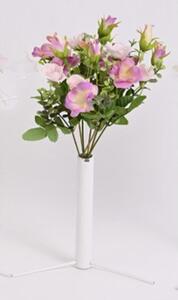 Kytice z mini planých růží, 29 cm, sv fialová - 29 cm