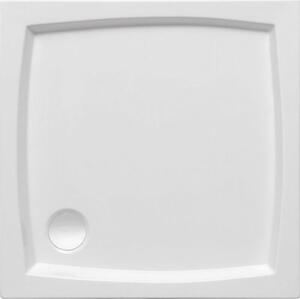 Polimat Patio čtvercová sprchová vanička 90x90 cm bílá 00733