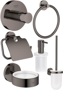 Set záchodová štětka Grohe Essentials 40374A01, držák na toaletní papír Grohe Essentials 40367A01, 40369A01, 40365A01, 40394A01, 40364A01