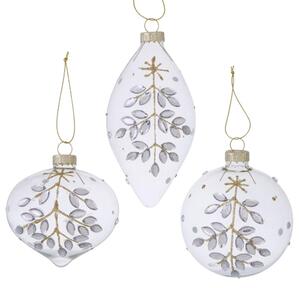 Boltze Home Collections Vánoční ozdoba Crysty sada 3 kusů