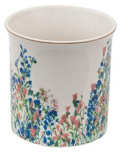 Porcelánový hrnek s květy Floraison II – 330 ml