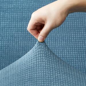 Napínací potah na sedačku Magic clean modrá, 190 - 230 cm