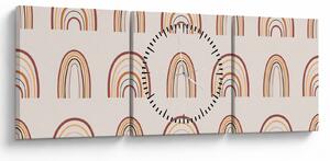 Obraz - Dream creations N⁰3 (s hodinami) (90x30 cm)