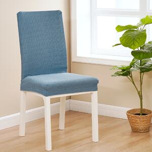 Napínací potah na židli Magic clean modrá, 45 - 50 cm, sada 2 ks