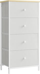 SONGMICS Komoda Parkes 91,7 cm bílá